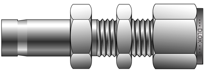 Tube End Bulkhead Adapter (For Fractional Tube)